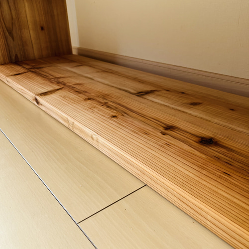 収納棚 オープンラック シェルフ 杉 無垢材家具 キッチンラック 本棚