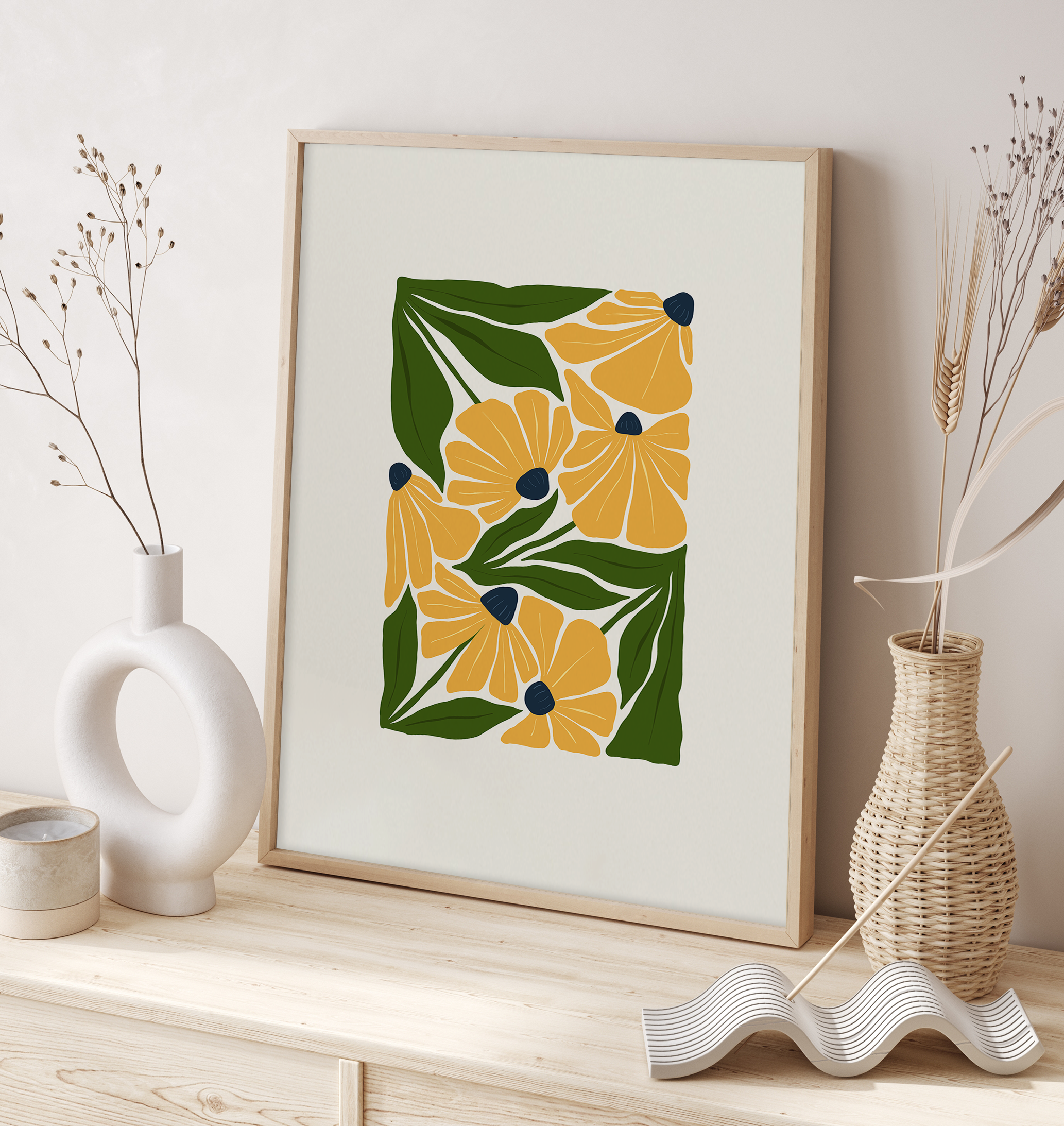 絵画 ポスター 花 （大きいサイズ）