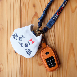 Kogin 刺繡貓袋☺︎白貓【刺繡☺︎刺子】Kogin Cats☺︎貓日2024☺︎貓⌘定做⌘ 第9張的照片
