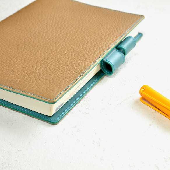 ほぼ日手帳カズン用　A5サイズ手帳カバー（パターンオーダー）　イタリアンレザー 