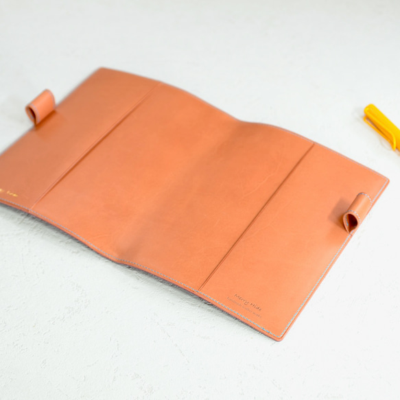 ほぼ日手帳カズン用　A5サイズ手帳カバー（パターンオーダー）　イタリアンレザー 