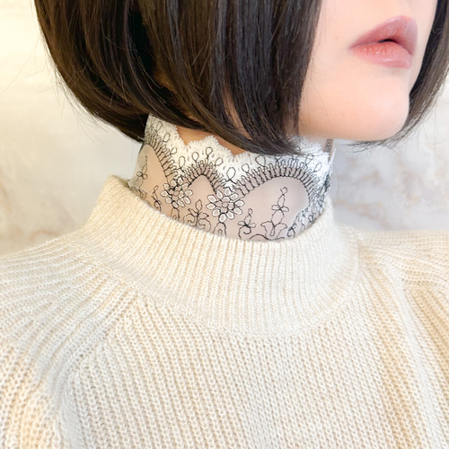 ebure2024AW ライトウールポリエステルタートルネック ebure 2024AW ライトウールポリエステル タートルネック