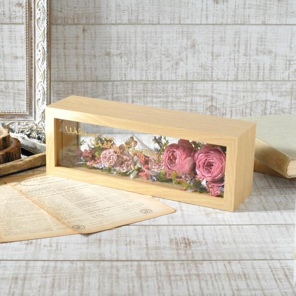 母の日におすすめ【 flower garden frame～old rose～】メッセージにお花を添えて✽気持ち伝わる 7枚目の画像