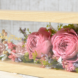 母の日におすすめ【 flower garden frame～old rose～】メッセージにお花を添えて✽気持ち伝わる 10枚目の画像