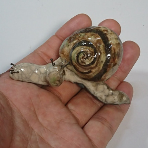 ◇『双頭のカタツムリ』 魔界のおみやげ屋 -atelier_juniの陶芸細工