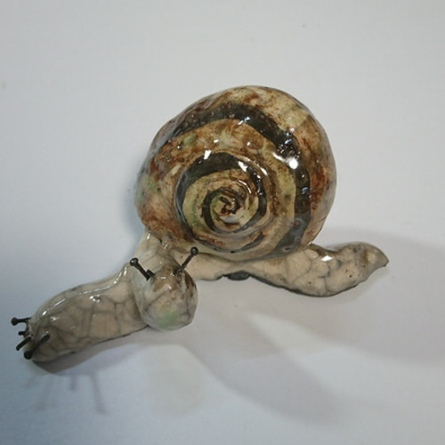 ◇『双頭のカタツムリ』 魔界のおみやげ屋 -atelier_juniの陶芸細工