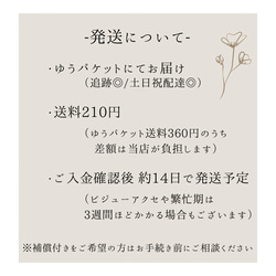 緑の宝石箱❤︎グリーン ビジュー ピアス イヤリング  【揺れない 金属アレルギー スター　パール 】 18枚目の画像