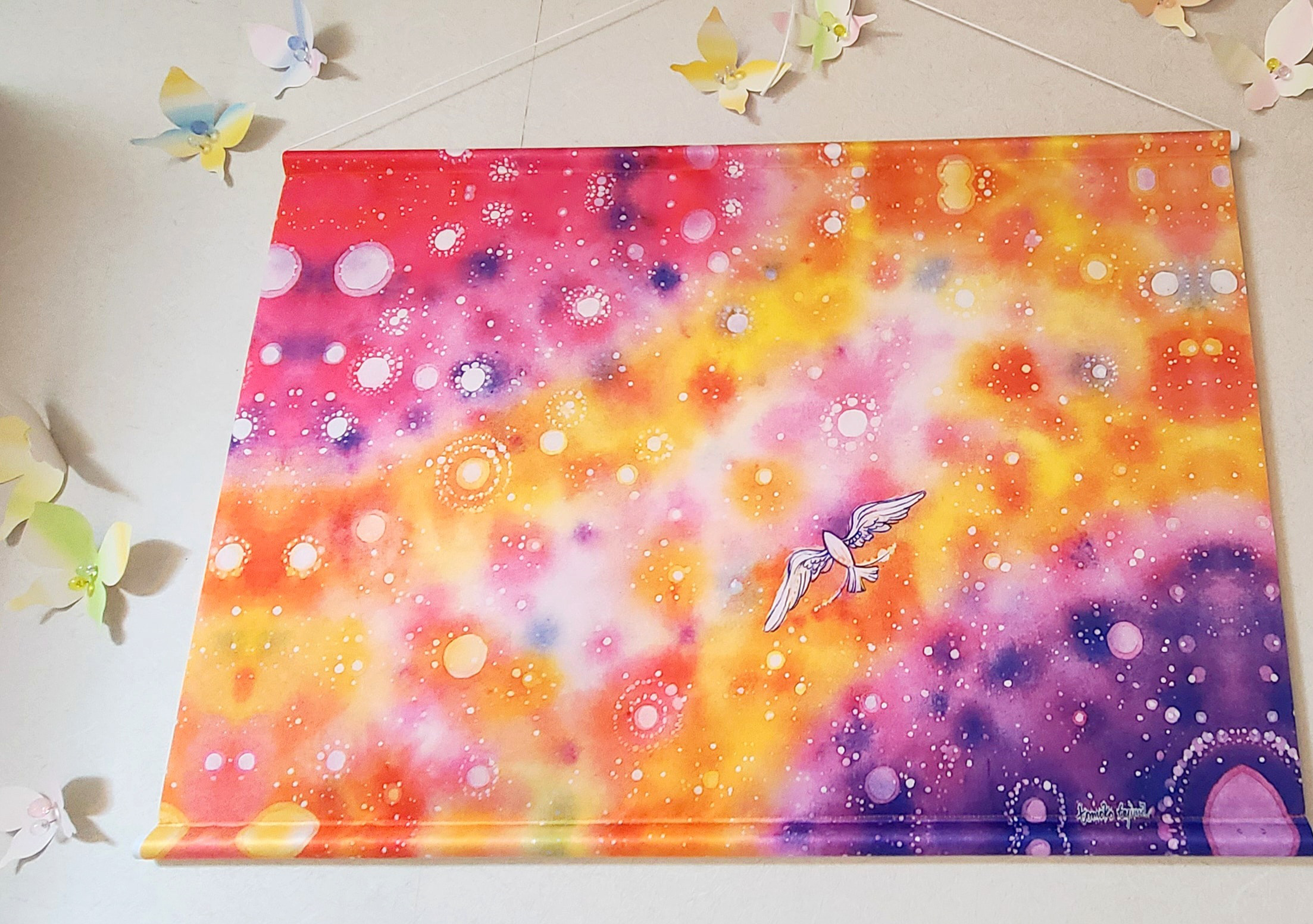 B2タペストリー　”星のこどもたち”