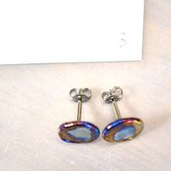 Titanium　pierced earrings・16G・チタンピアス・YEN・B 4枚目の画像