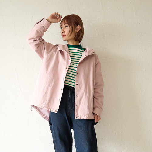 yori COOL撥水パーカー ピンク コアラのマーチ】yori 2023SP COOL撥水