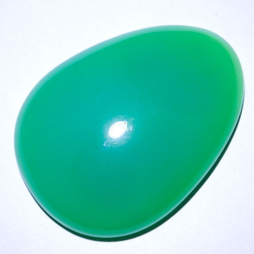 超爆安 ☆癒し系☆高品質クリソプレーズ☆29.8ct/29.0mm☆天然石緑玉髄 その他