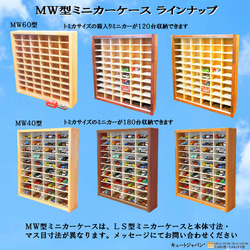 トミカケースＬＳ８０型／ＬＳミックス型 アクリル障子付 日本製 ２台セット コレクション ディスプレイ 7枚目の画像