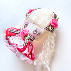 “バレンタインドール”ミニドール 人形 5枚目の画像