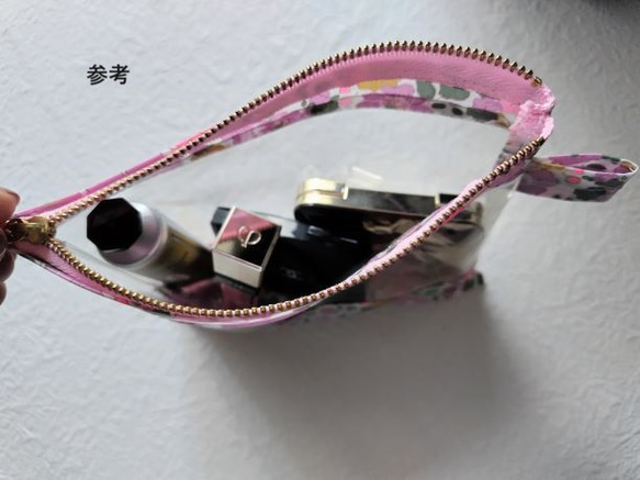 S 16.5×14 小蘇珊娜透明袋自由層壓化妝袋♡各種尺寸的向日葵 第11張的照片
