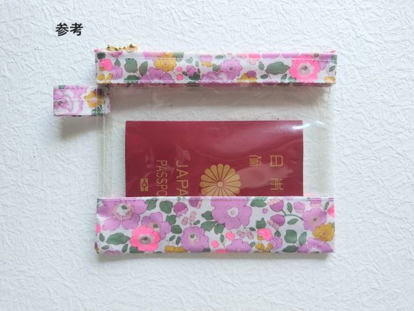 S 16.5×14 小蘇珊娜透明袋自由層壓化妝袋♡各種尺寸的向日葵 第9張的照片