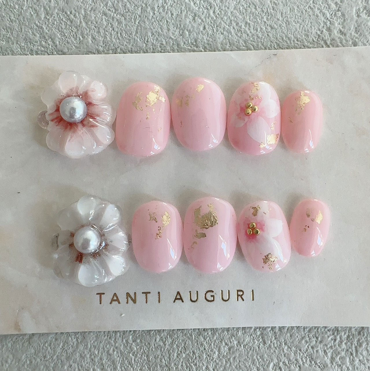 夏 オーダー 卒業式 花 かわいい 春 現品 ネイルチップ 入学式 桜