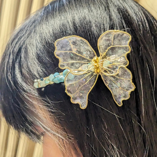 蝶々ヘアクリップ オーダーページ ヘアクリップ・バナナクリップ