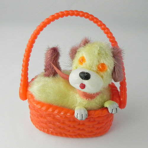 ヴィンテージ、ぜんまい仕掛けのワンちゃん　日本製アメリカより帰国の品　送料無料