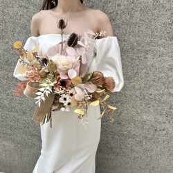 【期間限定価格】ブライダルブーケ・フラワー・花嫁・結婚式 1枚目の画像