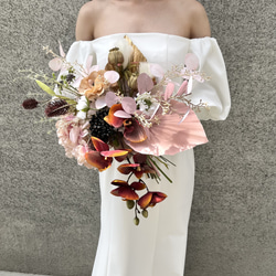【期間限定価格】ブライダルブーケ・フラワー・花嫁・結婚式 4枚目の画像