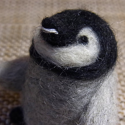 【羊毛フェルト】サウナ初挑戦の白くまさんとペンギンさん 8枚目の画像