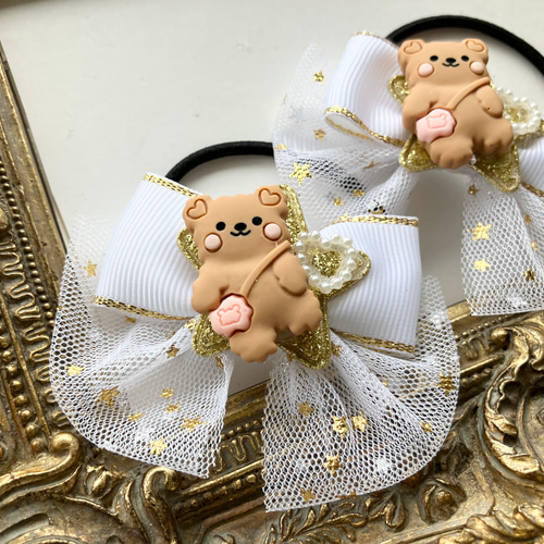 ☆クマさんが可愛いXmasフリル猫ちゃんチャーム☆ ☆クマさんが可愛いXmasフリル猫ちゃんチャーム☆ 【公式通販】