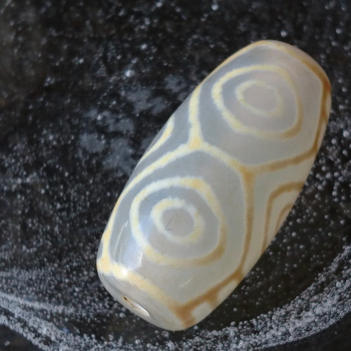 あずきちゃん瑪瑙　龍眼天珠　9-190 あずきちゃん様専用瑪瑙 龍眼天珠 9-190 ◇A至純天珠◇二