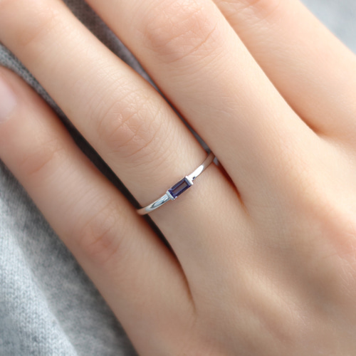 天然石　アイオライト　リング指輪 アイオライト リング アイオライトリング 天然石 リング 大粒