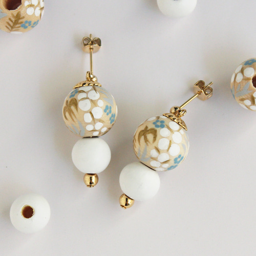 k18ツバメデザインピアス DIAMOND PYTHON PIERCED EARRINGS(1ZP0935)K18 ピアス｜スター