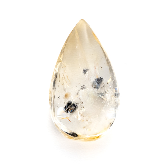 内包物がかわいい希少石】ロマネサイトインシトリン 12.85ct 天然石