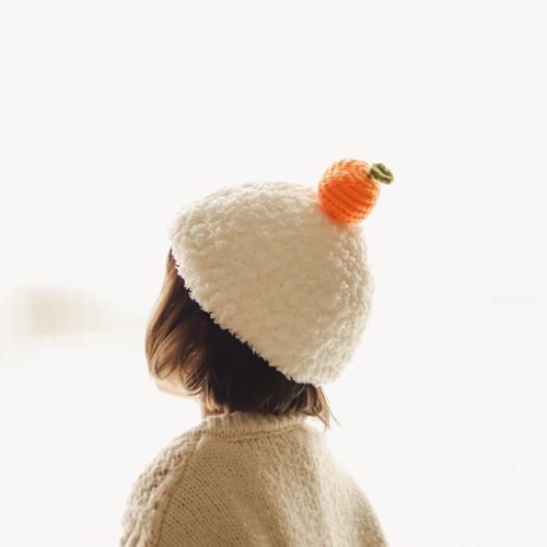 オーダー受付中】ボンボン付きニット帽