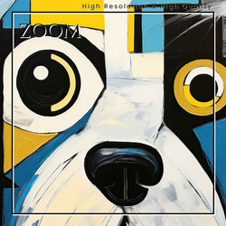 【Wanbism (ワンビズム) - シーズー犬 No.3】アートポスター 犬の絵 犬の絵画 犬のイラスト 3枚目の画像