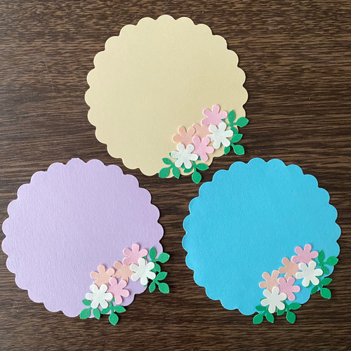 719 ペーパークラフト カフェ 保育 クラフトパンチ メッセージ