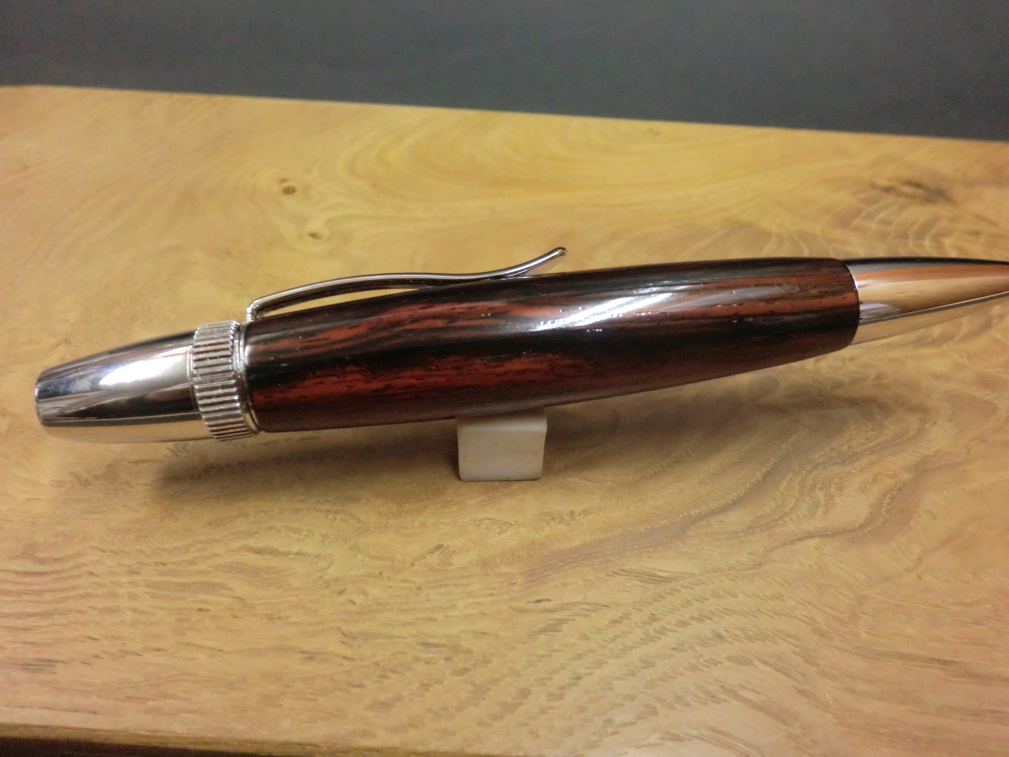 ブラジリアンローズウッド・パトリオットボールペン　ステーショナリー