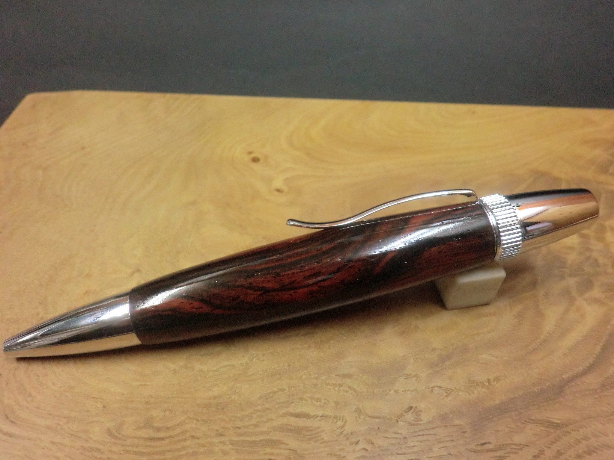 ブラジリアンローズウッド・パトリオットボールペン　ステーショナリー