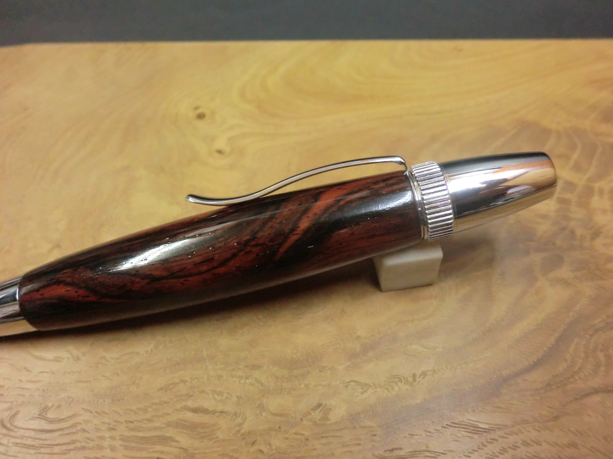 ブラジリアンローズウッド・パトリオットボールペン　ステーショナリー