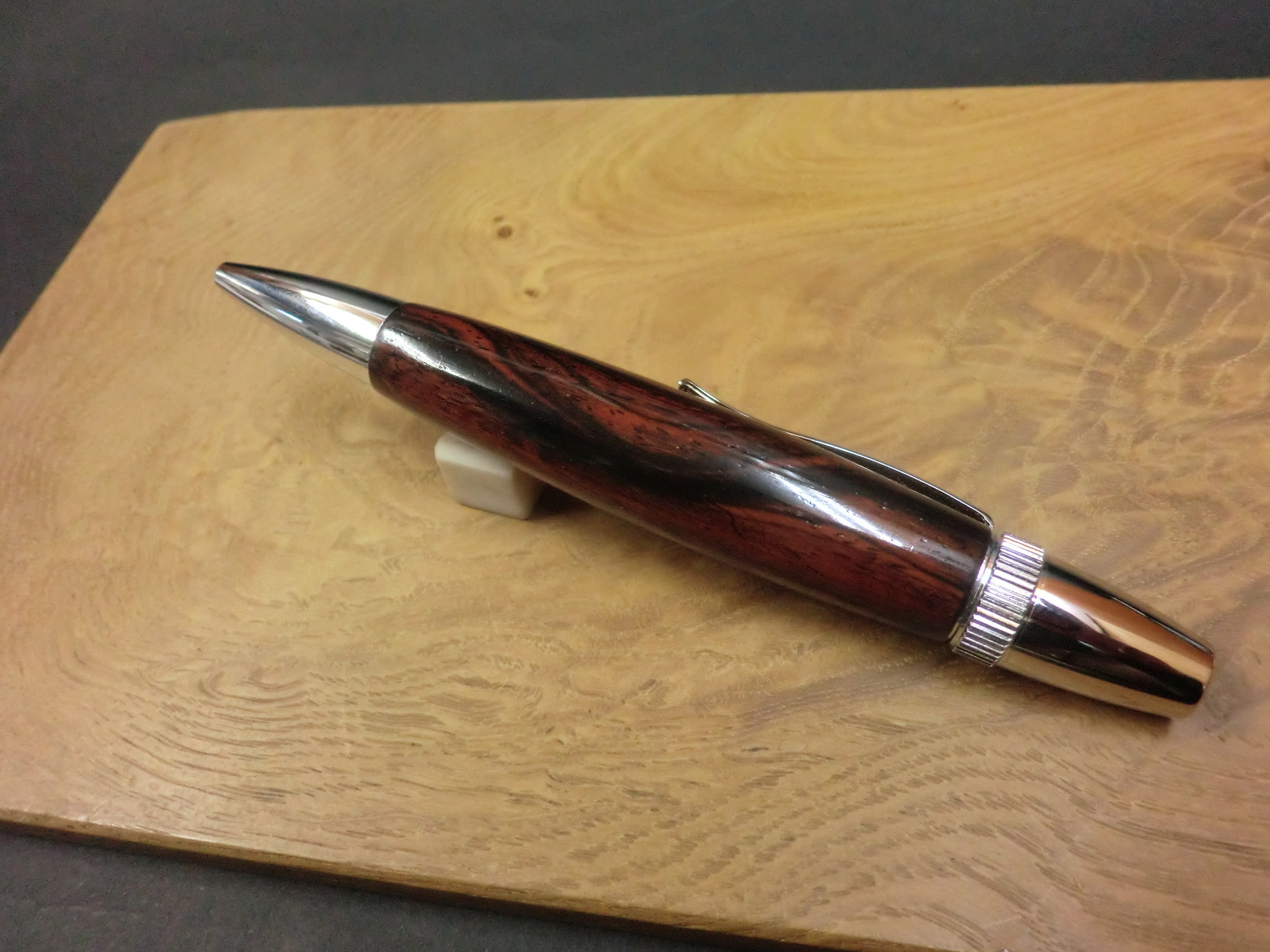 ブラジリアンローズウッド・パトリオットボールペン　ステーショナリー