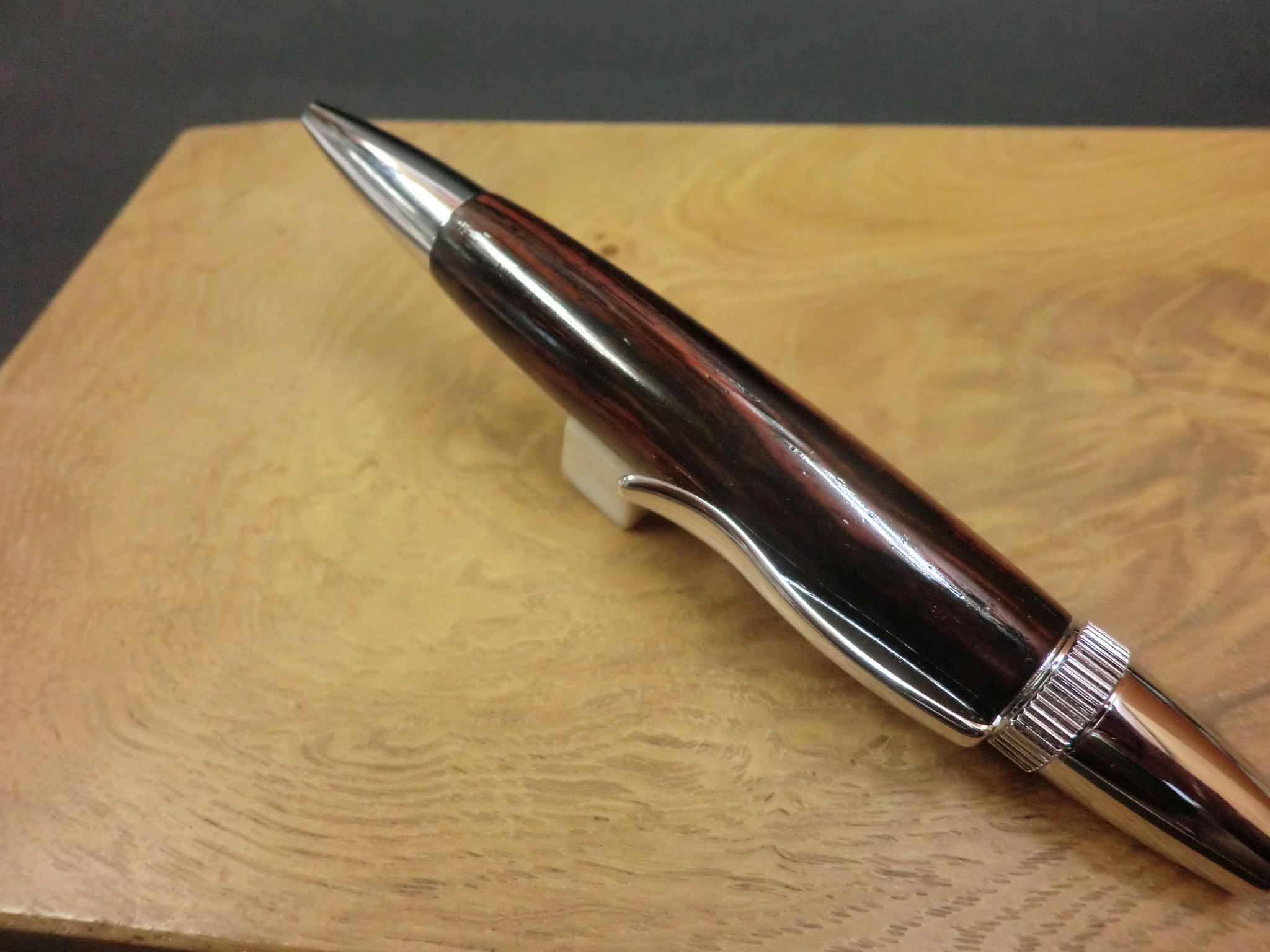 ブラジリアンローズウッド・パトリオットボールペン　ステーショナリー