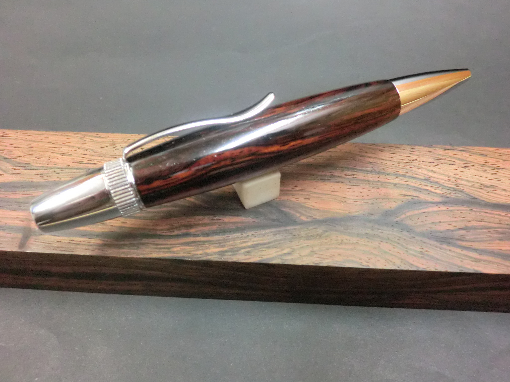 ブラジリアンローズウッド・パトリオットボールペン　ステーショナリー