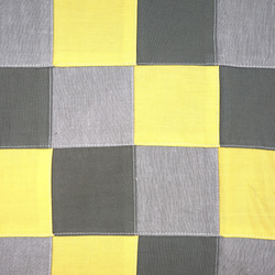 パッチワーク生地　無地【3/437】YELLOW×GRAY　105ｃｍ×50cｍ　◆50ｃｍ単位生地 2枚目の画像