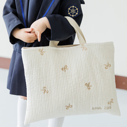 水彩ちょうちょ花柄♡通園通学グッズ♡サイズオーダーOK！女の子に