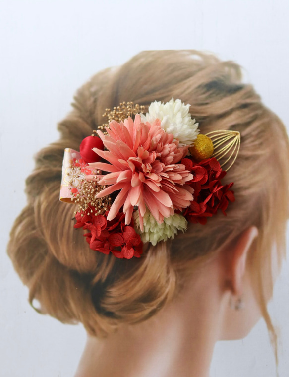 髪飾り(和装)138 とりあげ 畳のへりリボン 