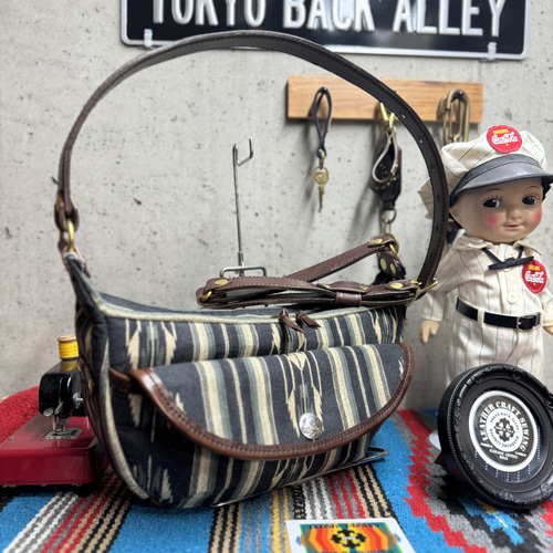 チマヨ柄ワッフルショルダー ショルダーバッグ Tokyo back alley 通販