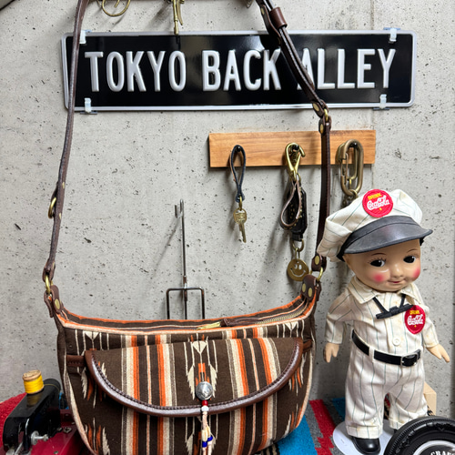 チマヨ柄ワッフルショルダー ショルダーバッグ Tokyo back alley 通販