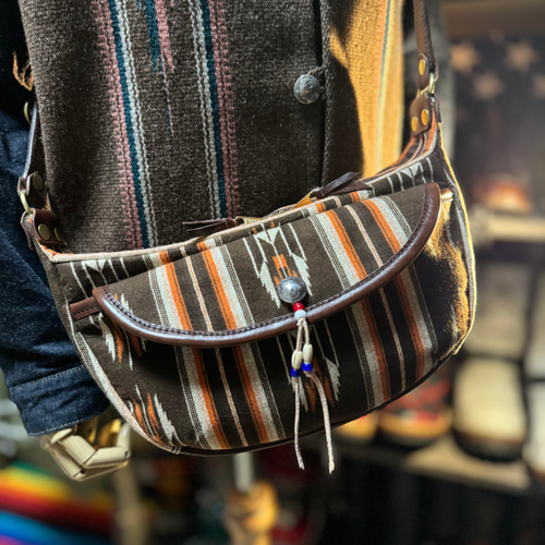 チマヨ柄ワッフルショルダー ショルダーバッグ Tokyo back alley 通販