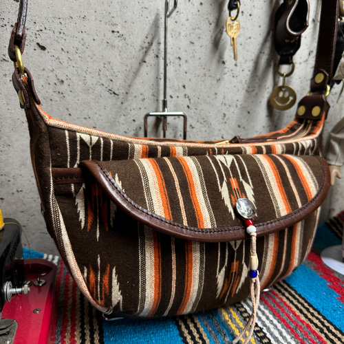 チマヨ柄ワッフルショルダー ショルダーバッグ Tokyo back alley 通販