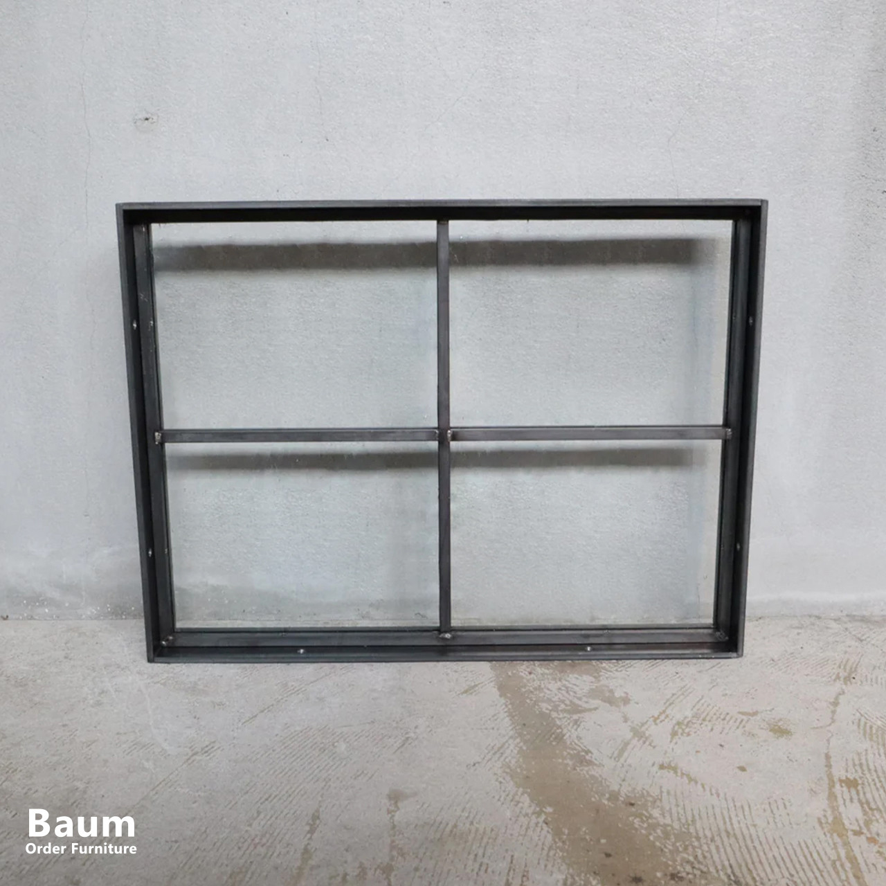 ＼送料無料／[IR_WD_003]アイアン窓 室内窓 FIX窓 アイアンパーテーション ガラス窓 店舗-150- 29,484円