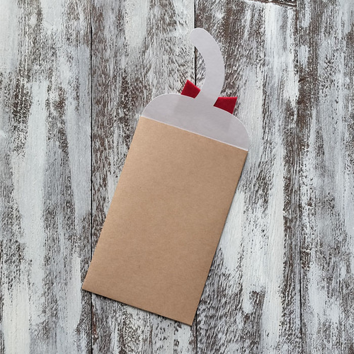 猫しっぽのポチ袋（茶トラ柄） ぽち袋・お年玉袋 まめ 通販