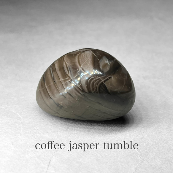 coffee jasper tumble / コーヒージャスパータンブル C 1枚目の画像