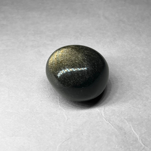 golden obsidian tumble / ゴールデンオブシディアンタンブル A 天然石